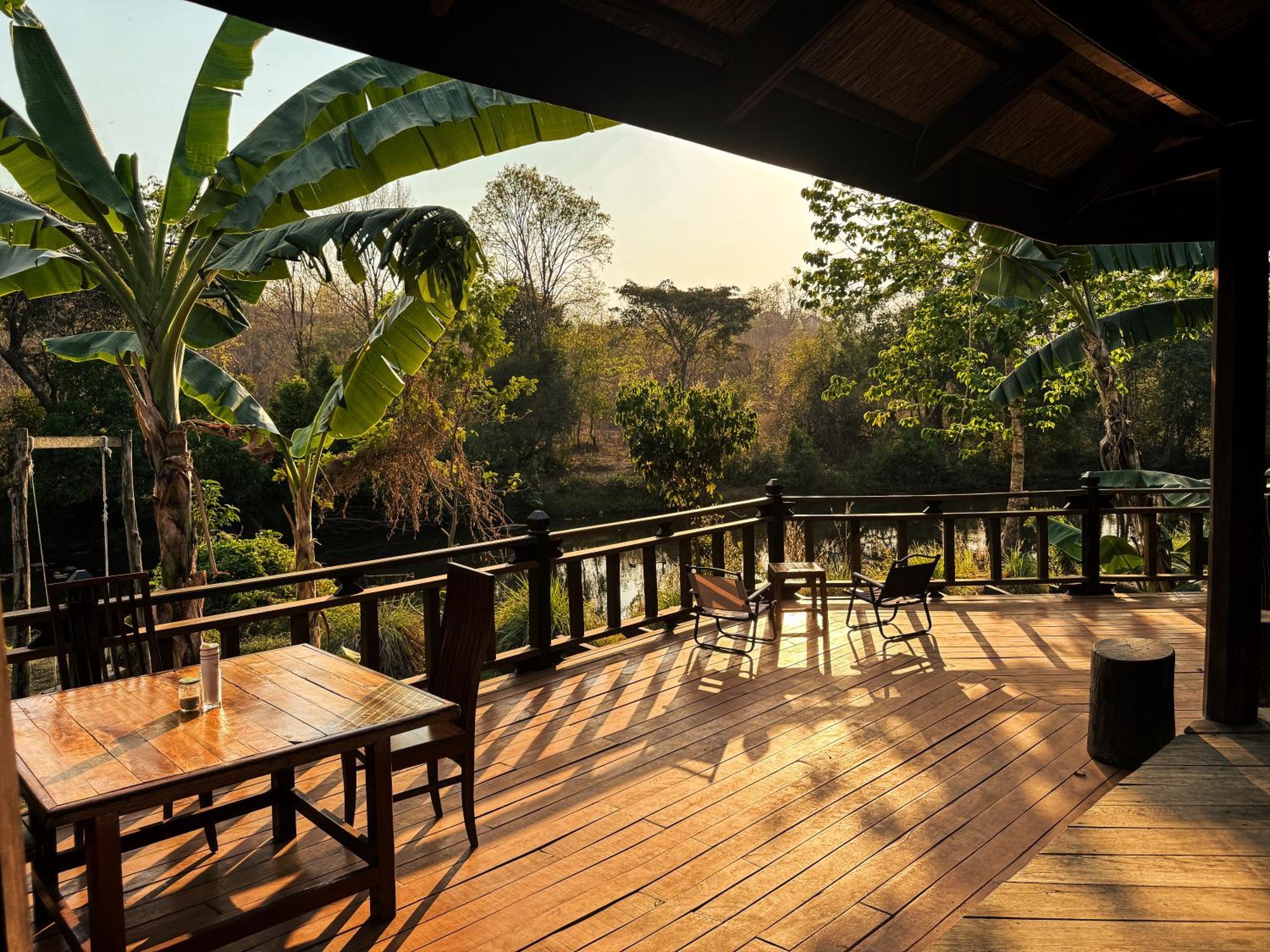 Bolaven Garden Bungalow And Tent - Tad Lo Ban Kiangtat Eksteriør bilde
