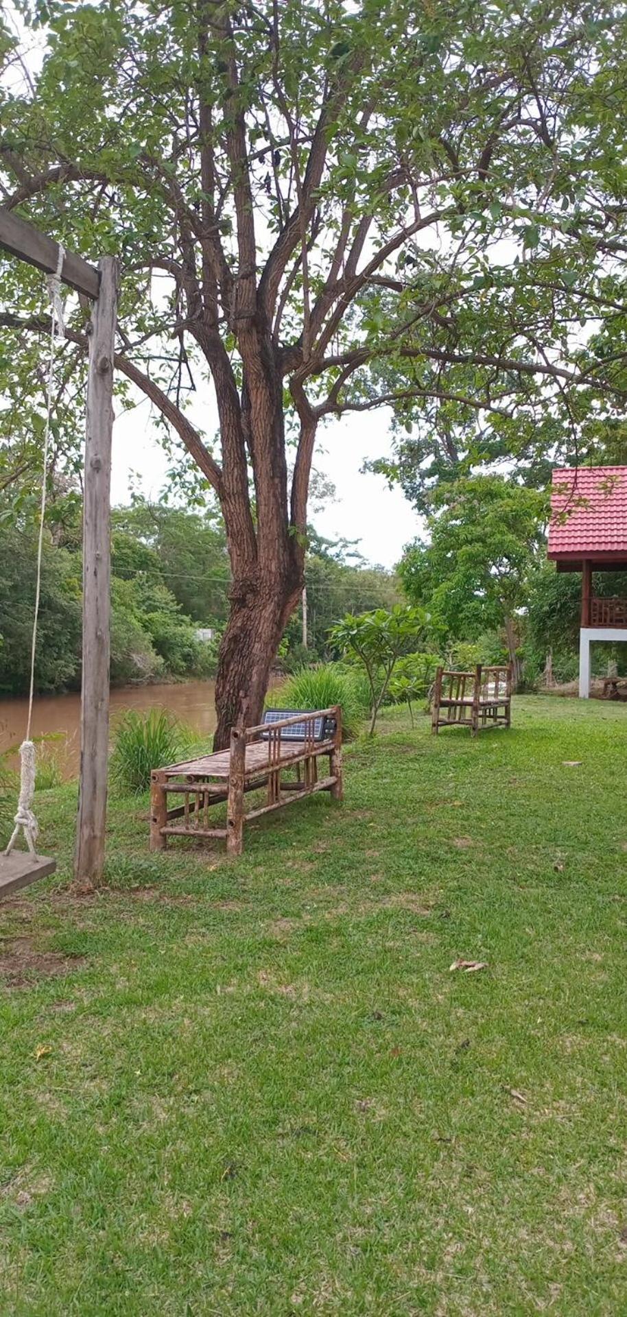 Bolaven Garden Bungalow And Tent - Tad Lo Ban Kiangtat Eksteriør bilde