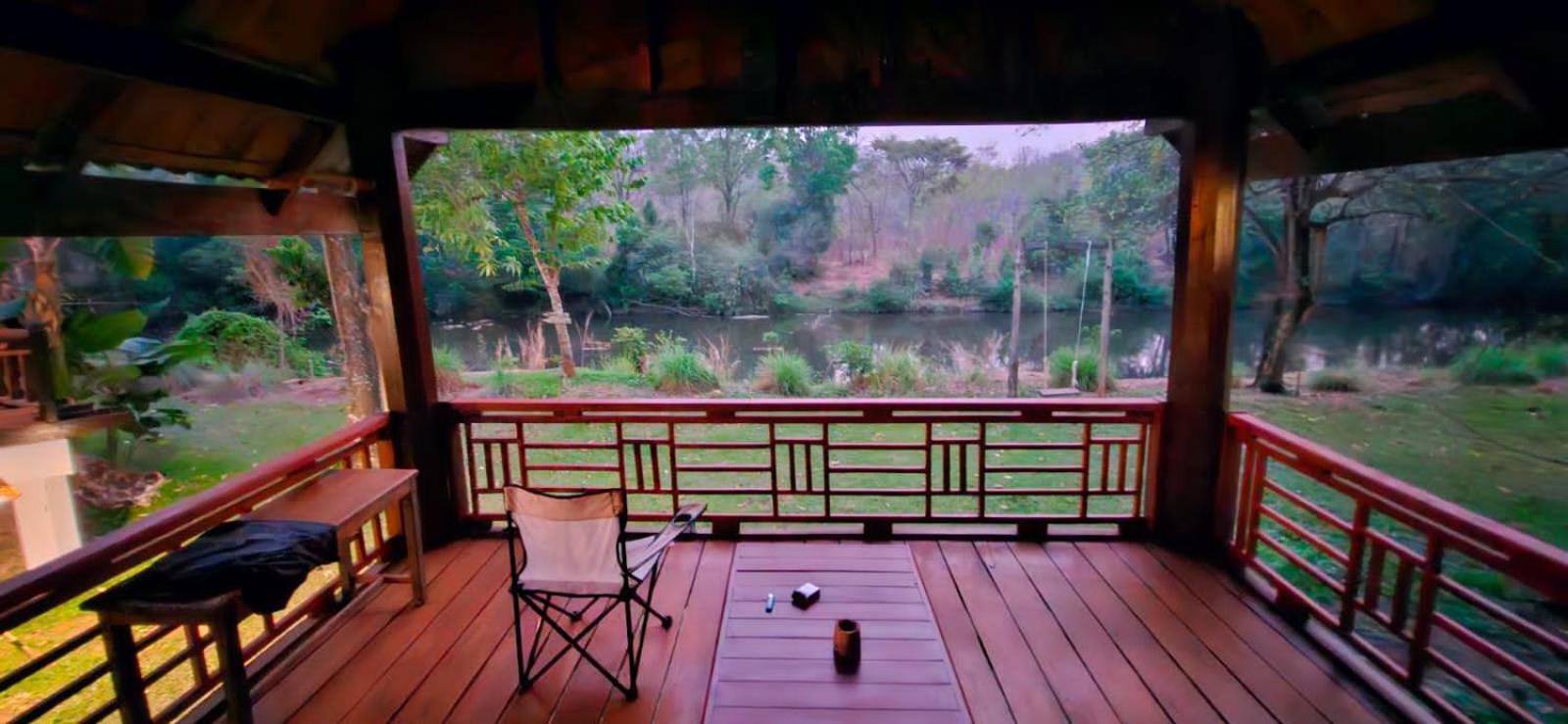 Bolaven Garden Bungalow And Tent - Tad Lo Ban Kiangtat Eksteriør bilde