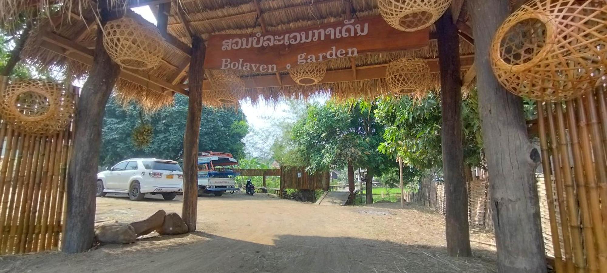 Bolaven Garden Bungalow And Tent - Tad Lo Ban Kiangtat Eksteriør bilde