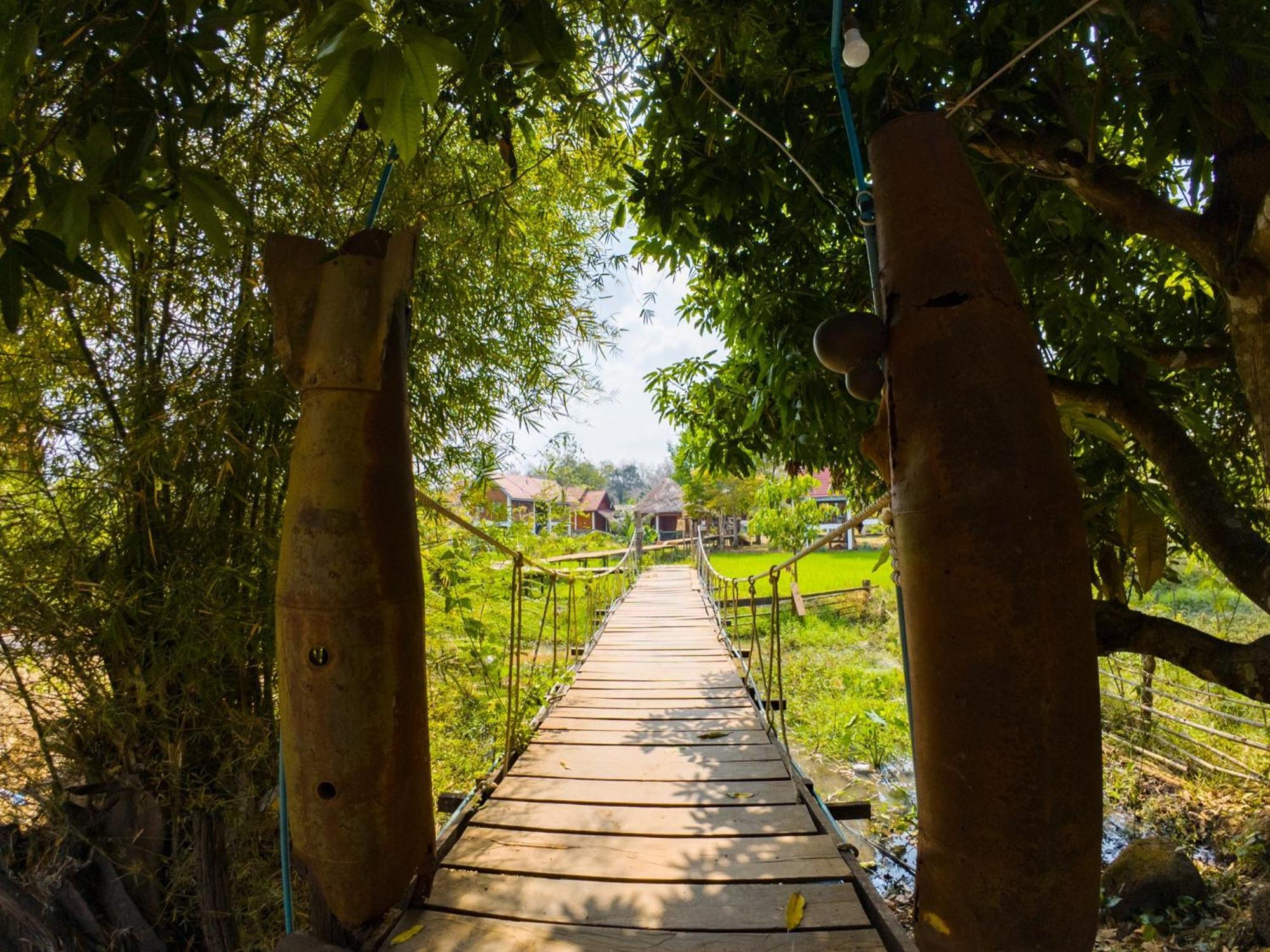 Bolaven Garden Bungalow And Tent - Tad Lo Ban Kiangtat Eksteriør bilde